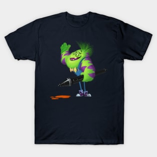 "Ike" The Brush Monster 02 T-Shirt